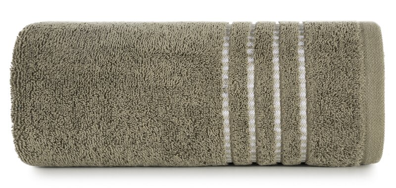 Ręcznik Fiore jasnobrązowy 30 x 50 cm – miękki i chłonny