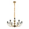 Lampa wisząca Melba 01 złota fi 71 x 120 cm – do przestronnych wnętrz