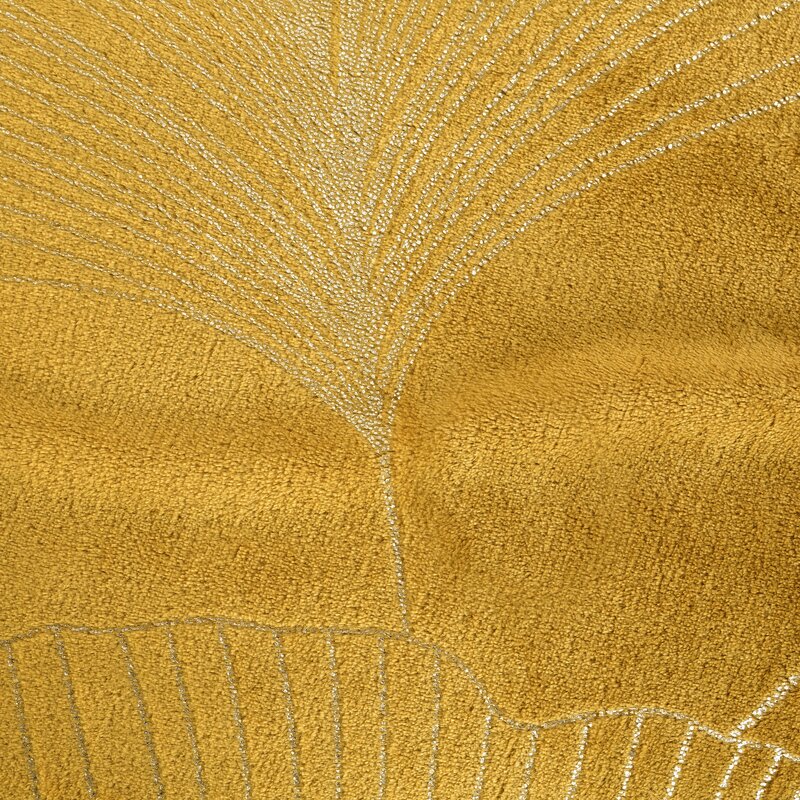 KOC GINKO1 150 X 200 CM ZŁOTY