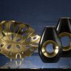 WAZON DEKORACYJNY MIRA 15 X 7 X 20 CM CZARNY
