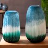 Szkło dekoracyjne Dagi białe O 12 x 32 cm – doda blasku wnętrzu