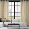 Zasłona dekoracyjna Pierre Cardin Margo beżowa 140 X 250 cm – do salonu i sypialni