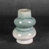 Wazon ceramiczny Liana kremowy fi 17 x 23 cm – na susze i kwiaty