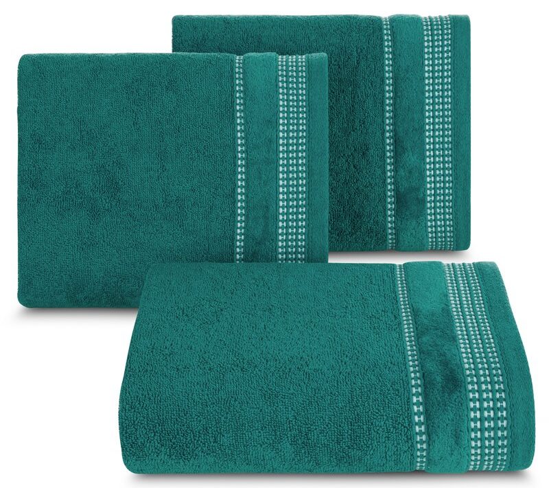 Ręcznik Amanda turkusowy 30 x 50 cm – miękki i chłonny