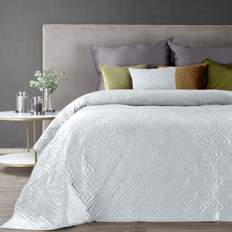Narzuta Ariel 3 biała 170 X 210 cm – miękka w dotyku