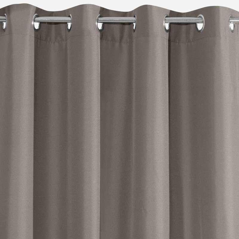 ZASŁONA GOTOWA RITA 140 X 250 CM JASNOBRĄZOWY