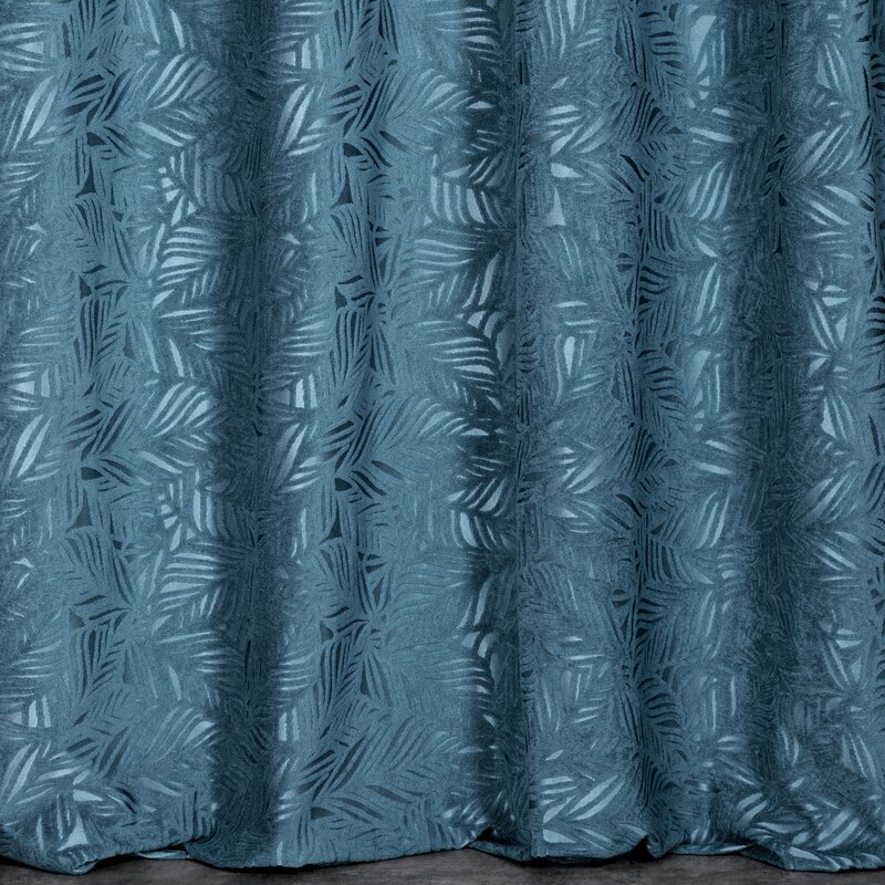 ZASŁONA GOTOWA OCTAVIA 140 X 250 CM NIEBIESKI