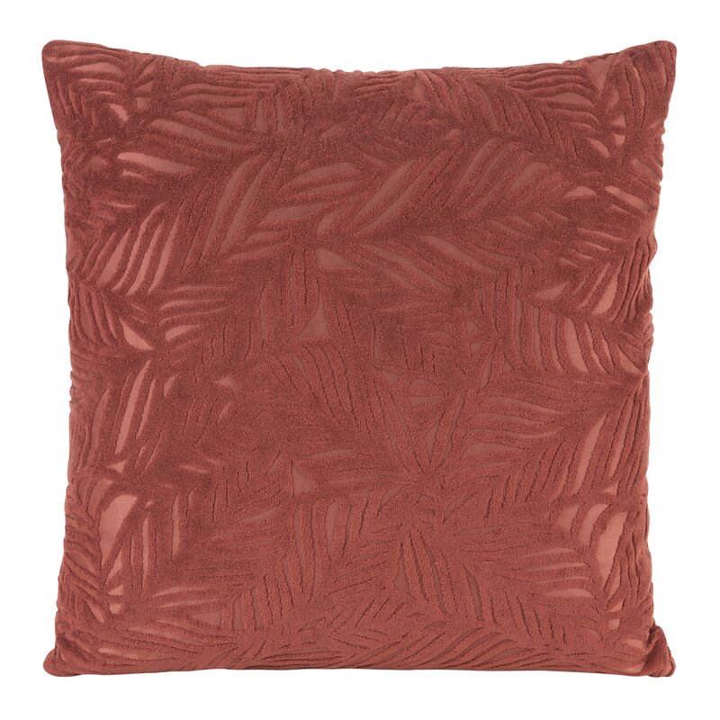 Poszewka welwet Octavia ciemnoróżowa 40 x 40 cm – doda przytulności