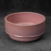 Misa dekoracyjna Simona1 pudrowy róż fi 20 x 10 cm – doda ciepła