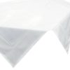 Obrus welwetowy biały 85 X 85 cm – dodaje blasku jadalni