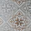 Obraz ręcznie malowany abstrakcyjny geometryczny niebieski 80 X 80 CM – wprowadza harmonię