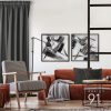 Zasłona gotowa grafitowa 140 x 270 cm – zaciemniająca sypialnię