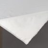 OBRUS DEKORACYJNY 80 X 80 CM BEŻOWY E/SAVONA/BEŻ 80X80