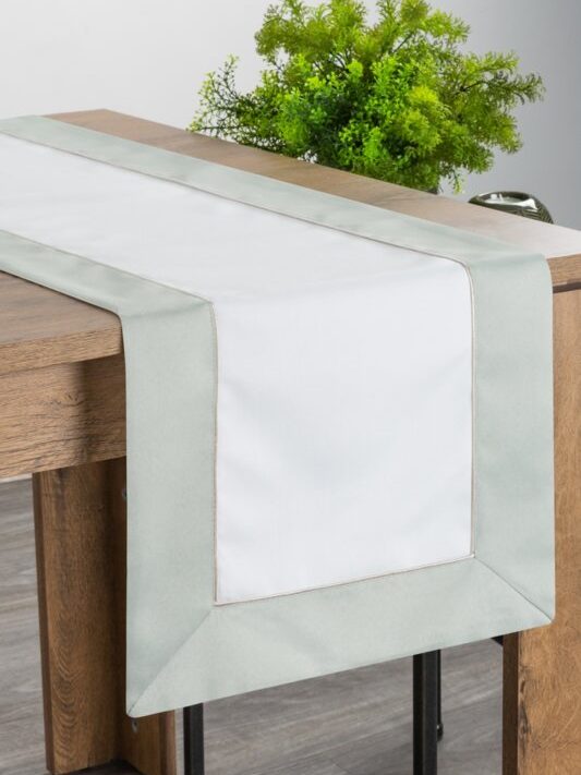 Obrus Sylvia naturalny 40 x 180 cm – doda szyku Twojemu stołowi