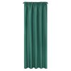 Zasłona gotowa Style zielona 140 X 270 CM – tworzy przytulny nastrój
