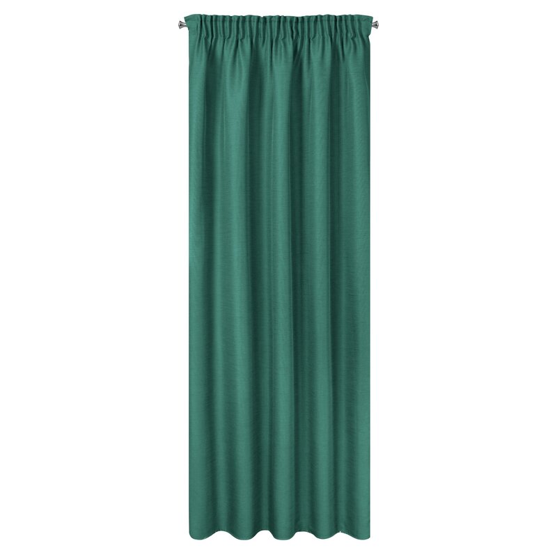 Zasłona gotowa Style zielona 140 X 270 CM – tworzy przytulny nastrój