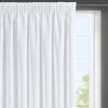 Firana gotowa biała 350 x 150 cm – rozprasza światło