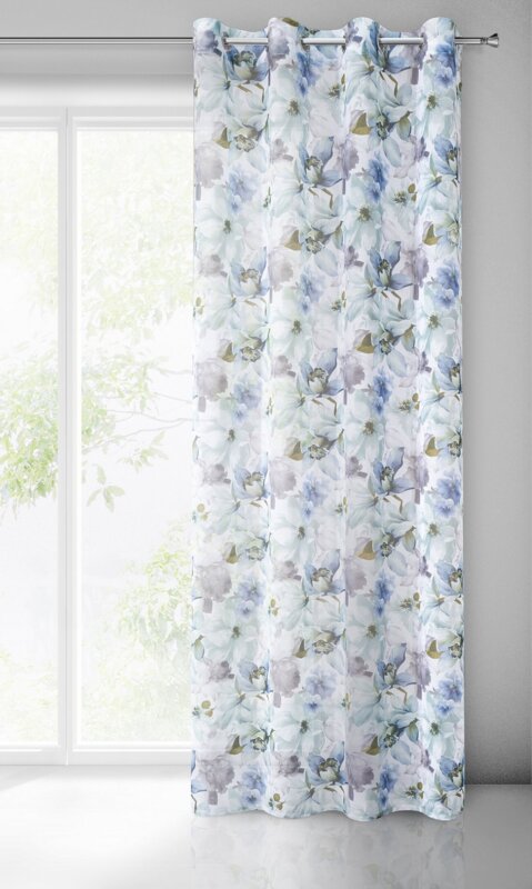 ZASŁONA GOTOWA BELLA 140 X 250 CM BIAŁY