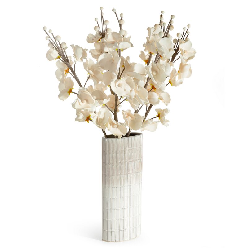 KWIAT FLORE 717 FI 10 X 87 CM KREMOWY