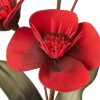 Kwiat dekoracyjny Flore czerwony 13 X 82 cm – nie wymaga pielęgnacji