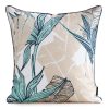 Poszewka dekoracyjna Garden turkusowa 45 x 45 cm – ożywia wnętrze