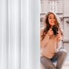 Firana gotowa Mirea biała 350 x 150 cm – rozświetla wnętrze