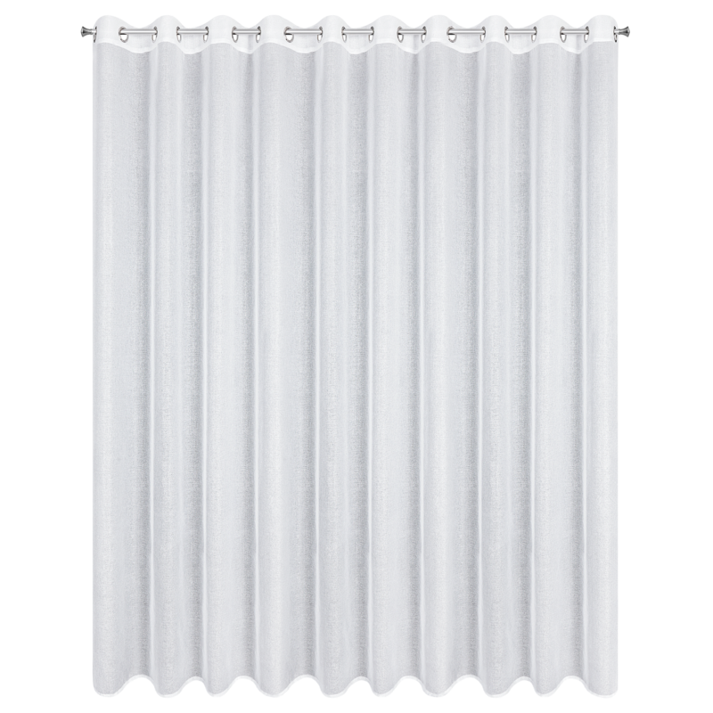 Firana gotowa Lena biały 350 x 250 cm – rozświetla wnętrze