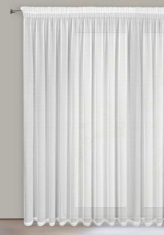 Firana gotowa Vanesa biała 300 x 270 cm – rozprasza światło