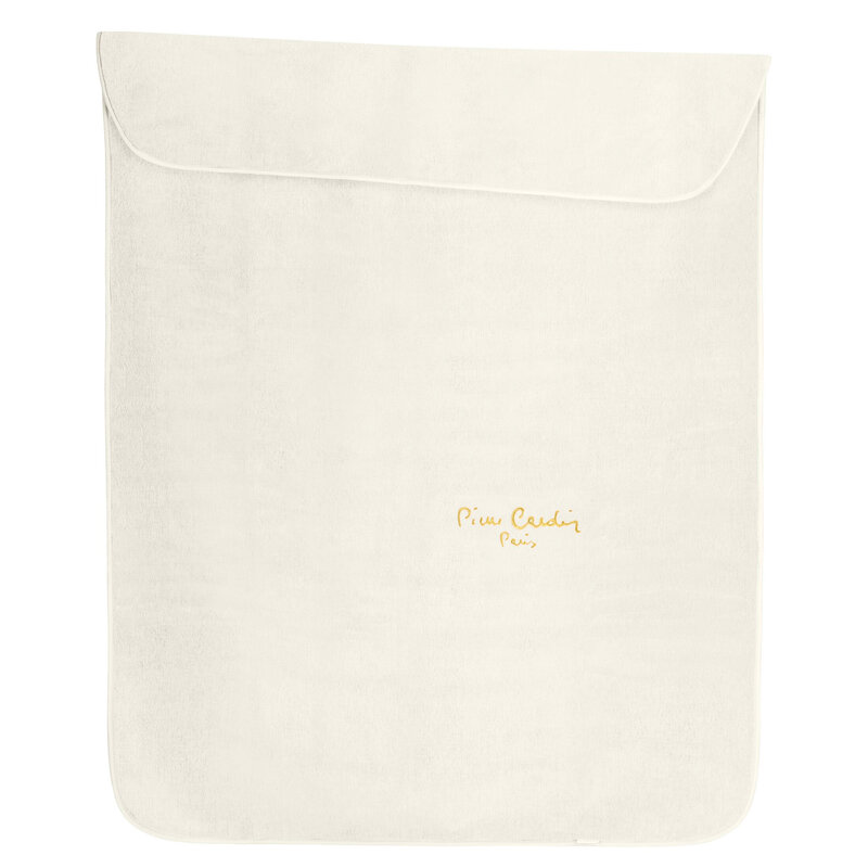 Koc Pierre Cardin kremowy 220 x 240 cm – otuli miękkością
