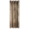Zasłona gotowa Emila czarna 140 X 250 cm – welwetowa, z błyszczącym wzorem