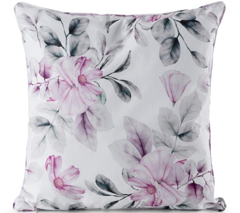Poszewka Garden biała 45 x 45 cm – idealna na taras