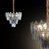 Lampa wisząca Marla transparentna O 60 x 150 cm – stylowe oświetlenie salonu