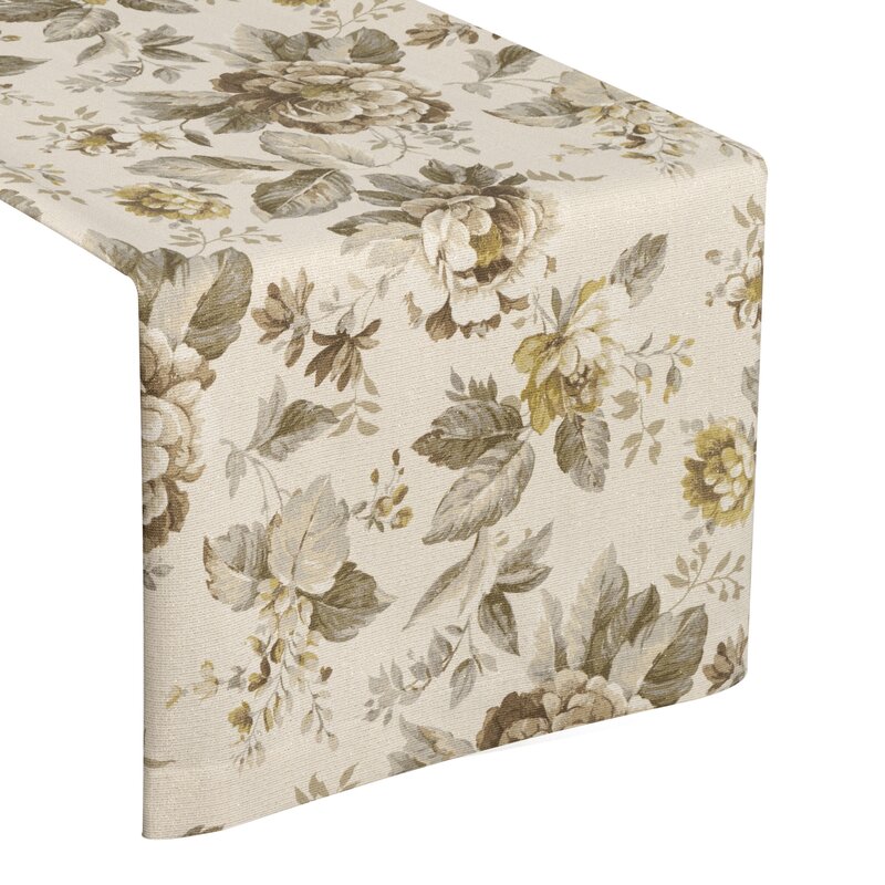 Obrus gobelinowy kwiatowy 40 x 180 cm – doda elegancji