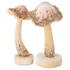 Ozdoba świąteczna różowa 9 x 9 x 21 cm – piękna dekoracja