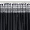 Zasłona gotowa Dani czarna 140 x 270 cm – zaciemnia pomieszczenie