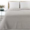 Koc flanelowy Lisa srebrny 200 x 220 cm – miękki i przytulny