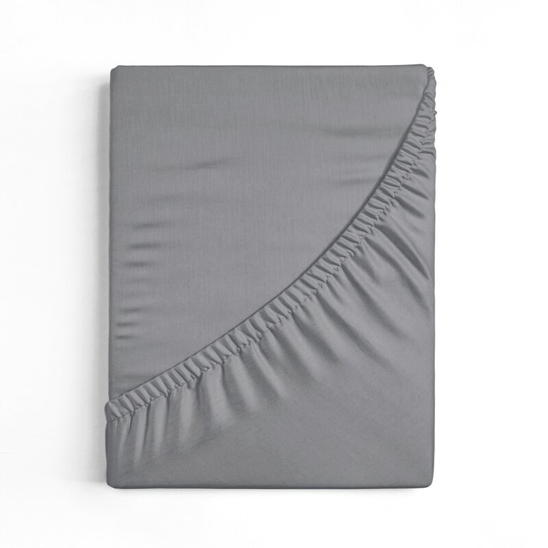 Prześcieradło dżersejowe JERS4 stalowe 90 X 200 X 25 CM – miękkie i elastyczne