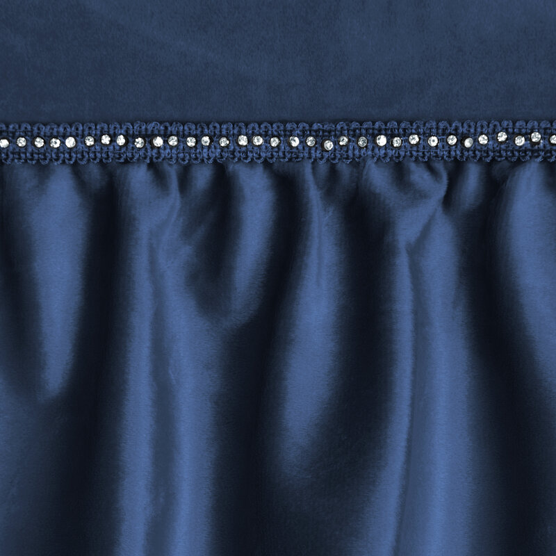 Zasłona gotowa Sami granatowa 140 x 250 cm – zaciemnia pomieszczenie