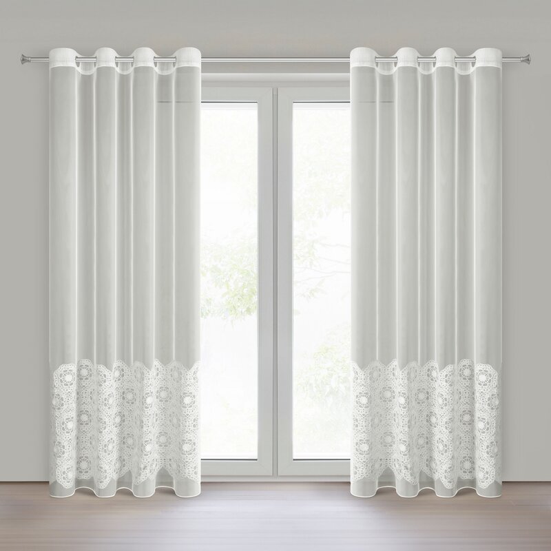 Zasłona gotowa Liza naturalna 140 x 250 cm – rozświetla wnętrze