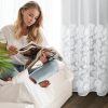 Zasłona gotowa Jasmin biała 140 x 250 cm – delikatnie rozprasza światło