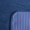 Narzuta Velvet granatowa 220 x 240 cm – wprowadza luksus