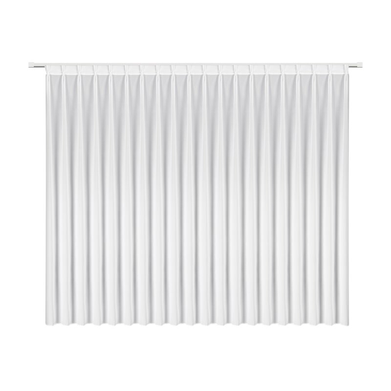Firana gotowa Ruby biała 230 x 170 cm – rozjaśnia wnętrze