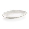 Patera ceramiczna Alma biała 30 X 14 X 4 cm – idealna na stół i komodę