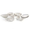 Misa ceramiczna Avril kremowa O 16 x 7 cm – subtelnie rozświetla wnętrze