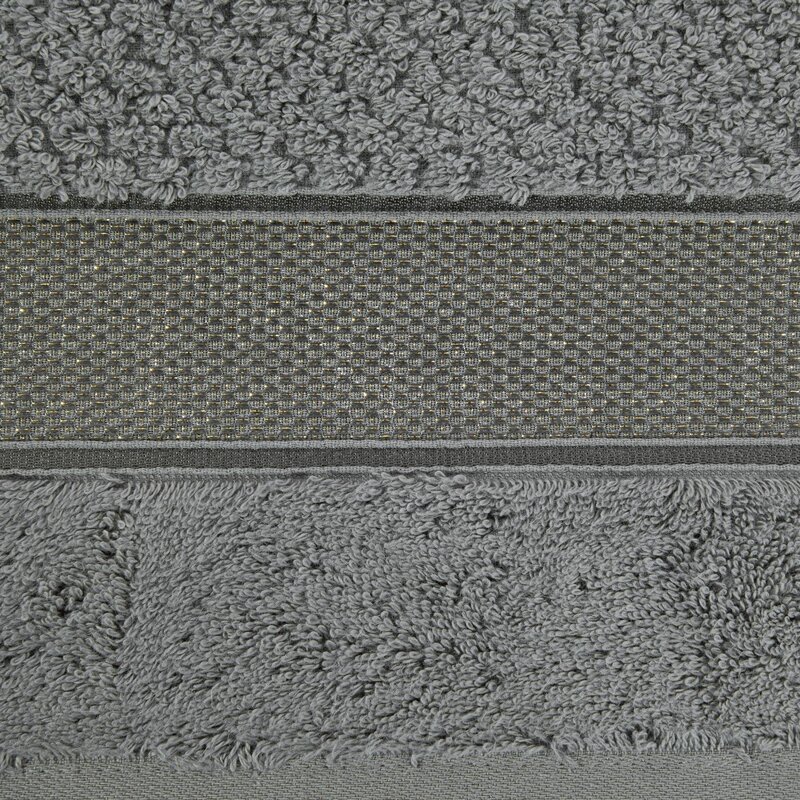 Ręcznik Milan2 stalowy 30 x 50 cm – miękki i chłonny
