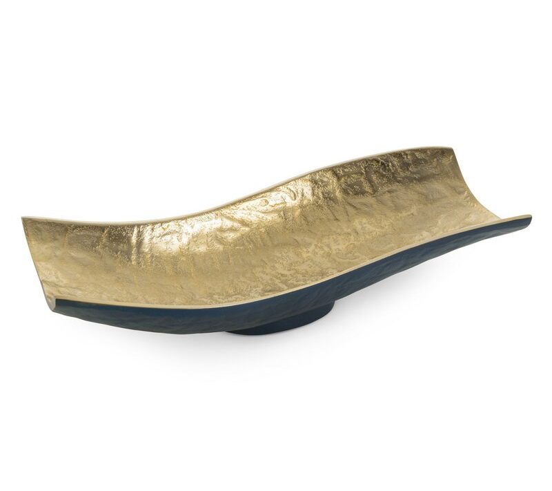 Misa metalowa Pedro2 granatowa 33 x 15 x 8 cm – stylowa dekoracja