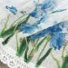 Firana gotowa z kwiatami biała 150 x 60 cm – doda uroku kuchni