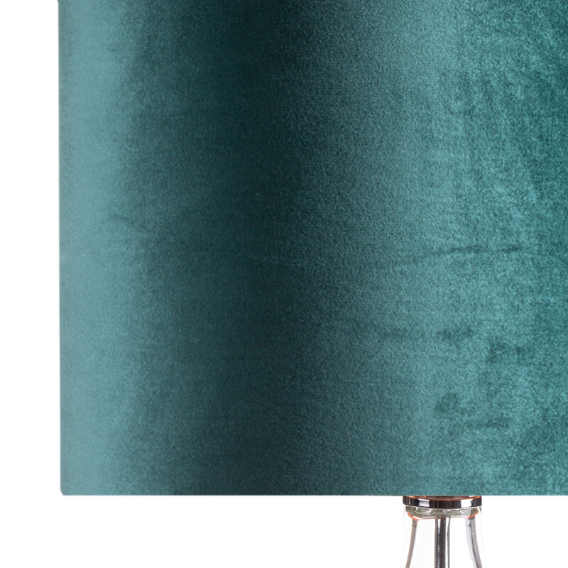 Lampa stojąca LC/SALVIA8 szałwiowa 43x157 cm – tworzy przytulny nastrój