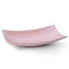 Wazon ceramiczny biały 14 x 14 x 23 cm – na suche i kwiaty