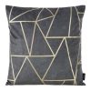 Poszewka Blink 45 x 45 cm stalowa – dodaje szyku wnętrzu
